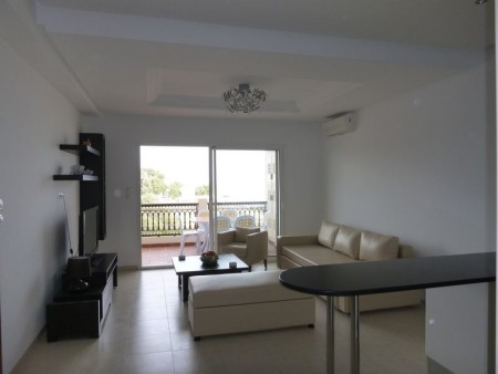 Salon en configuration table basse